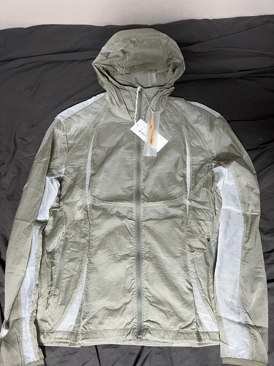 (L) 엑슬림 ep6 07 자켓 바람막이 올리브 그레이 새상품 상품이미지4