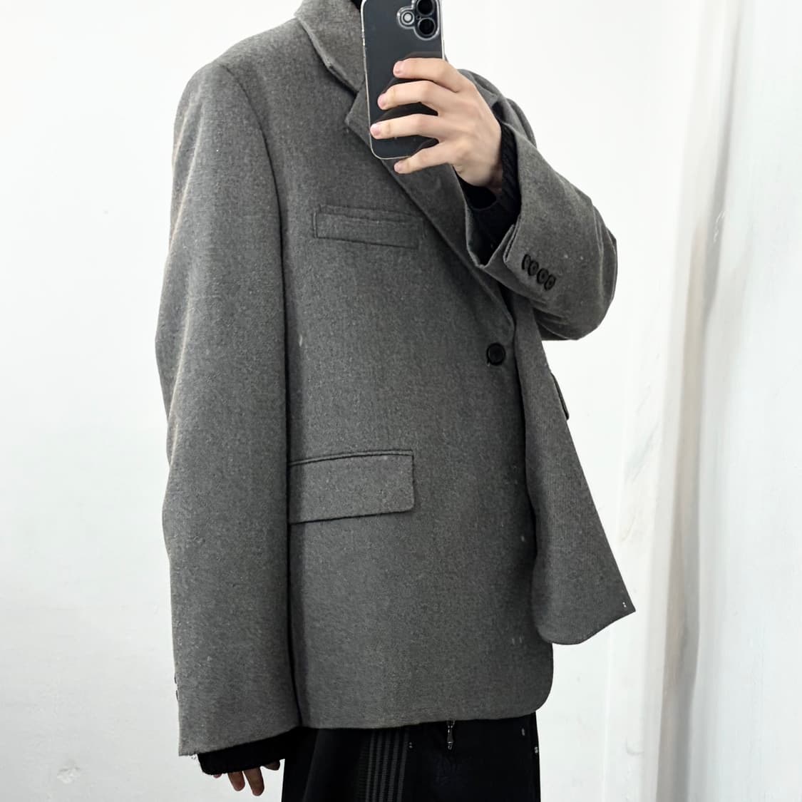 (새상품) STU 울 블레이저 자켓 상품이미지3