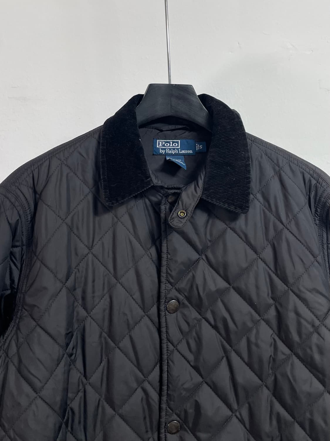 폴로 랄프로렌 블랙 퀼팅 자켓 (on.145) 상품이미지2