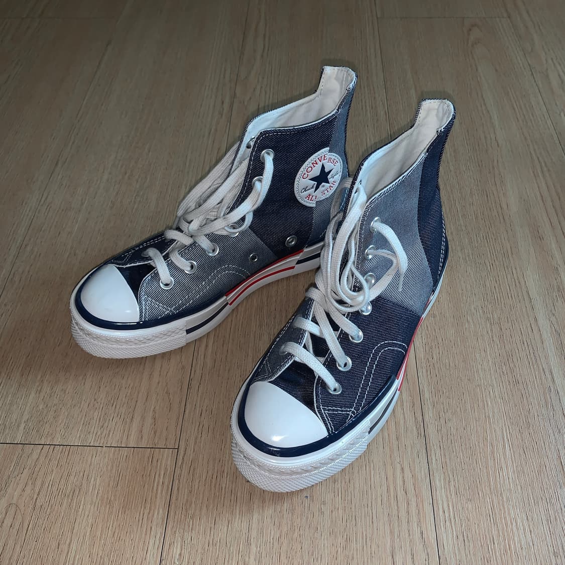 Converse 컨버스 척70 데님 패치워크 235 상품이미지1