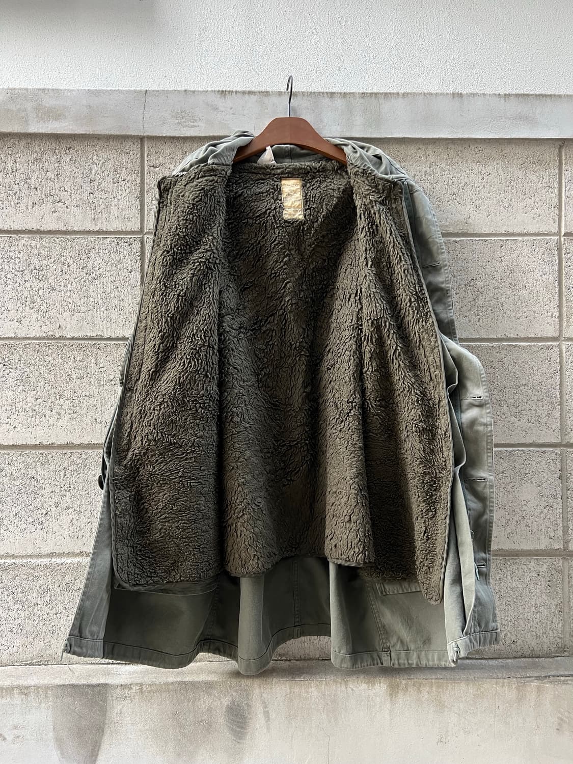 1980s FRENCH ARMY M-64 오리지널개파카 모즈파카 상품이미지9