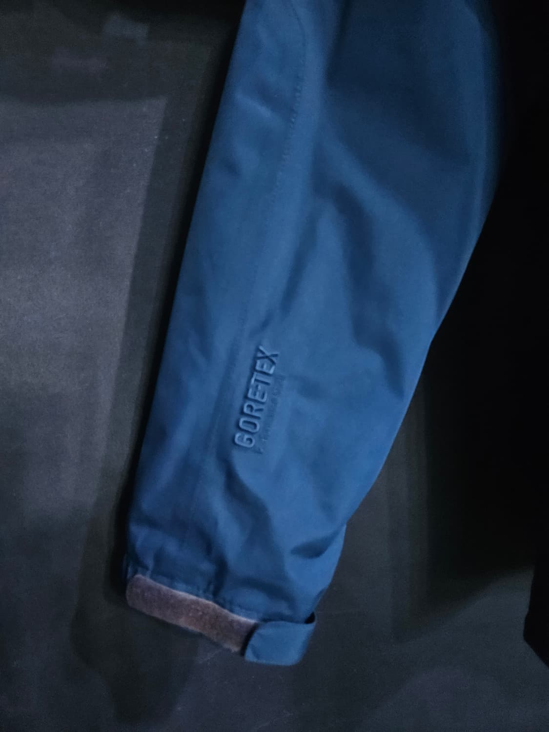 코오롱스포츠 고어텍스 다크블루 투톤 남성 100 등산복 바람막이 자켓  상품이미지5