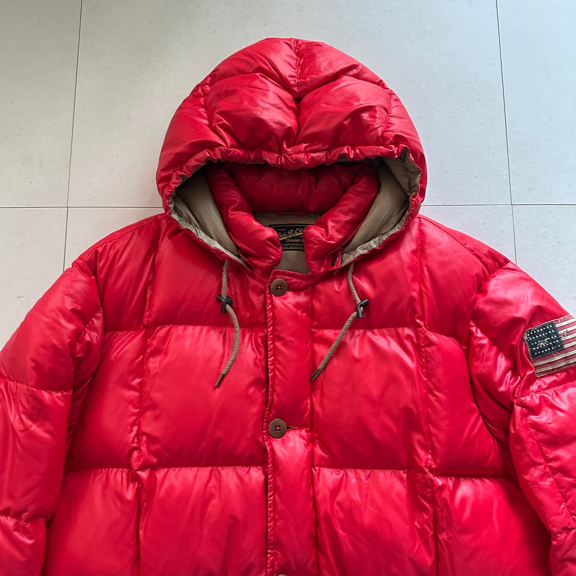 90s 폴로 랄프로렌 레드 유콘 다운 패딩[XL] RLPC & CO 상품이미지4