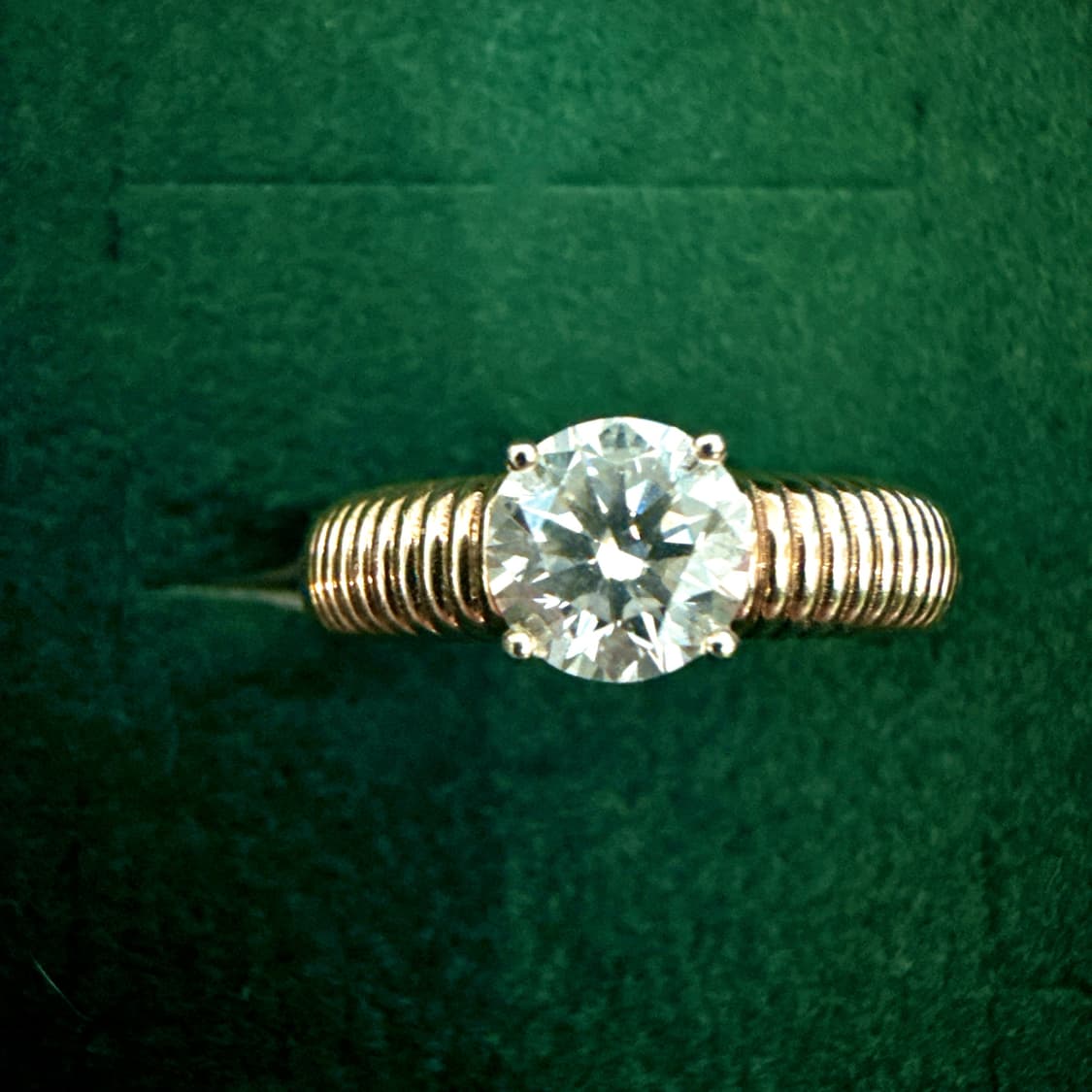 1.05ct 스트링 랩 다이아몬드 반지 14K (구매가 약126만원 상품이미지5