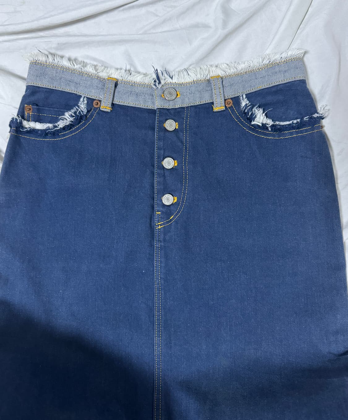 오존 커뮤니티 리버스 데님 스커트 히스테릭글래머 y2k 상품이미지8