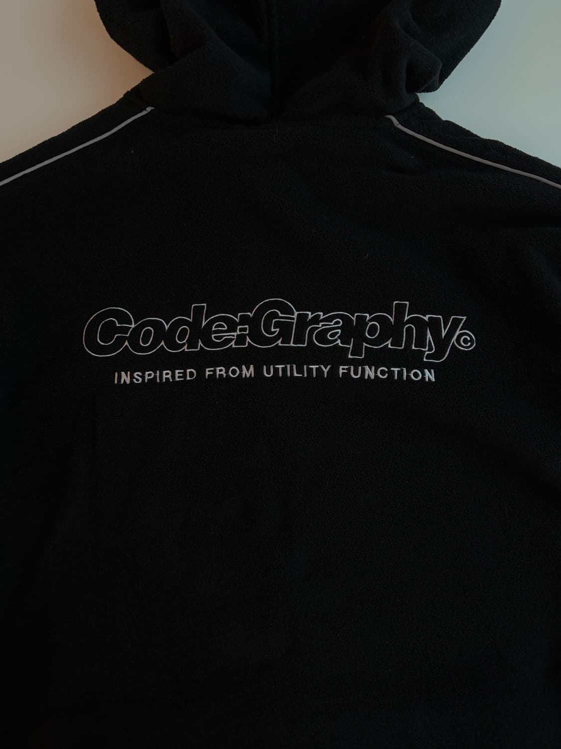 코드그라피 후리스 후드집업 상품이미지4