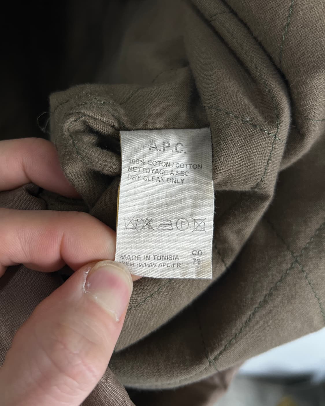 00's A.P.C 아페쎄 밀리터리 퍼 빅 후드 풀오버 점퍼 상품이미지10