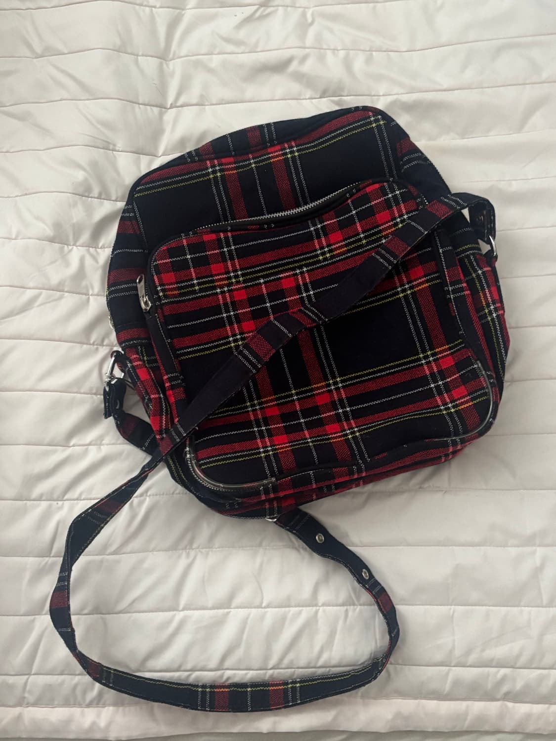 꼼데가르송 타탄체크백 상품이미지1