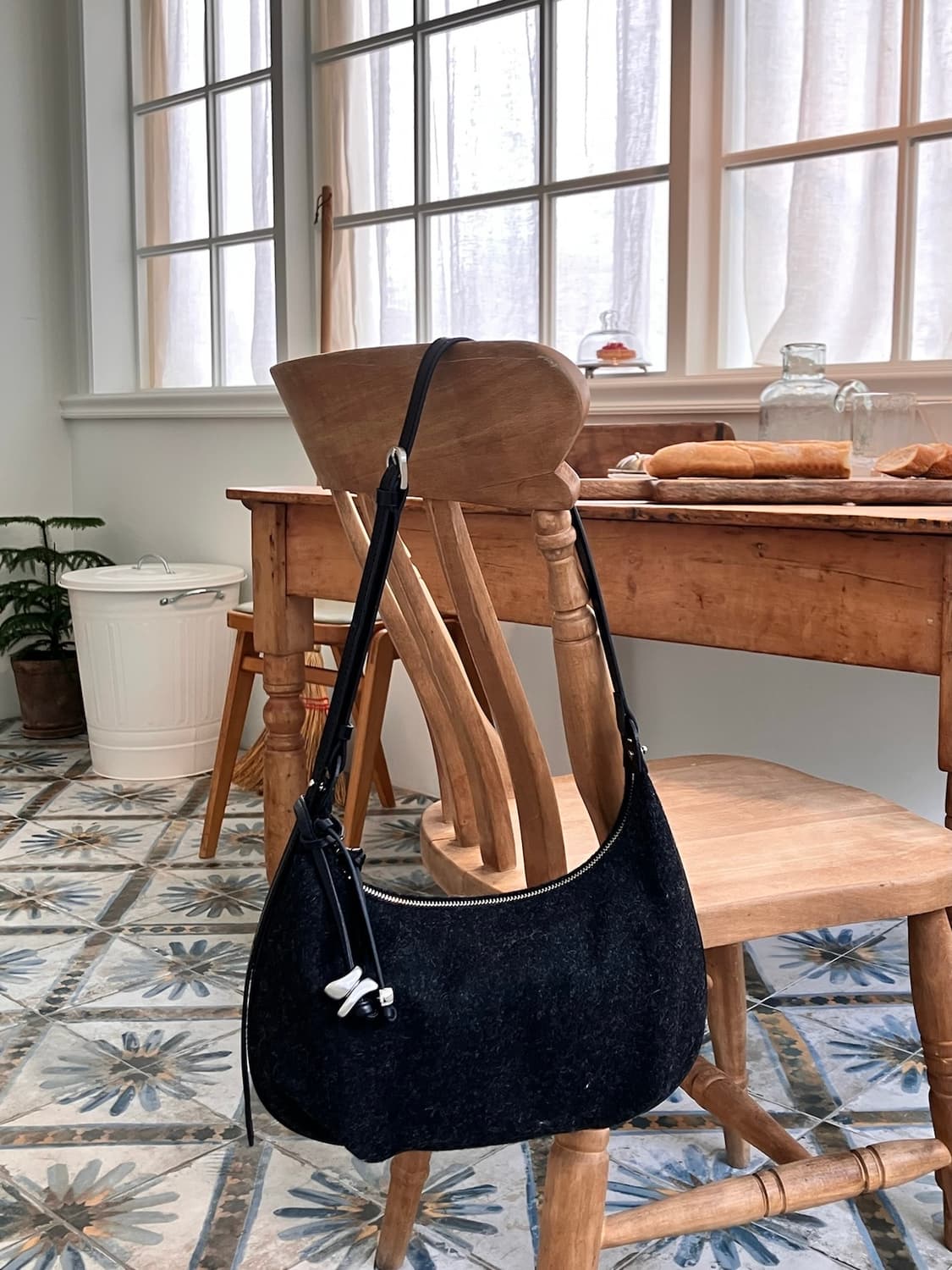 아브라함문 울 핸드백 상품이미지7