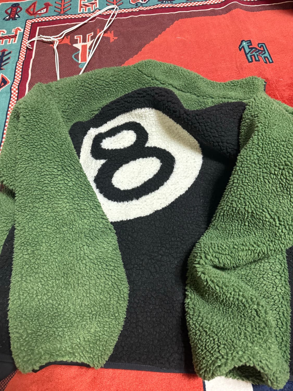 [L] 스투시 8ball볼 후리스 상품이미지3