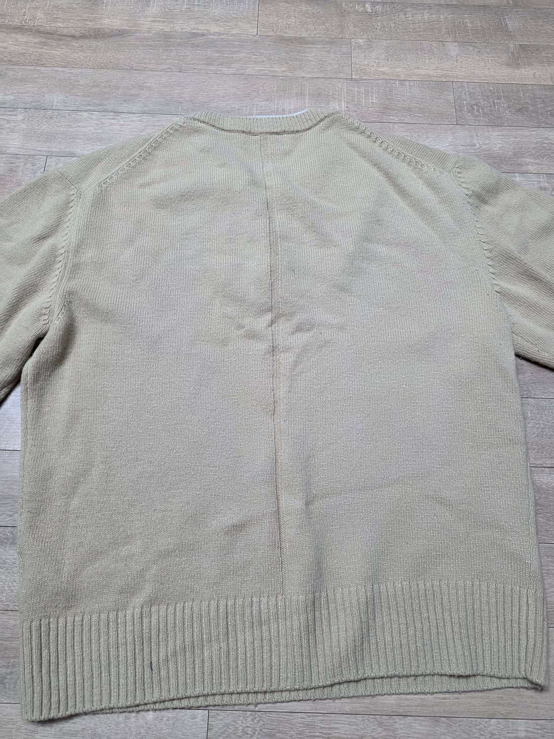 렉토 레이어드 니트 베이지 L 상품이미지7