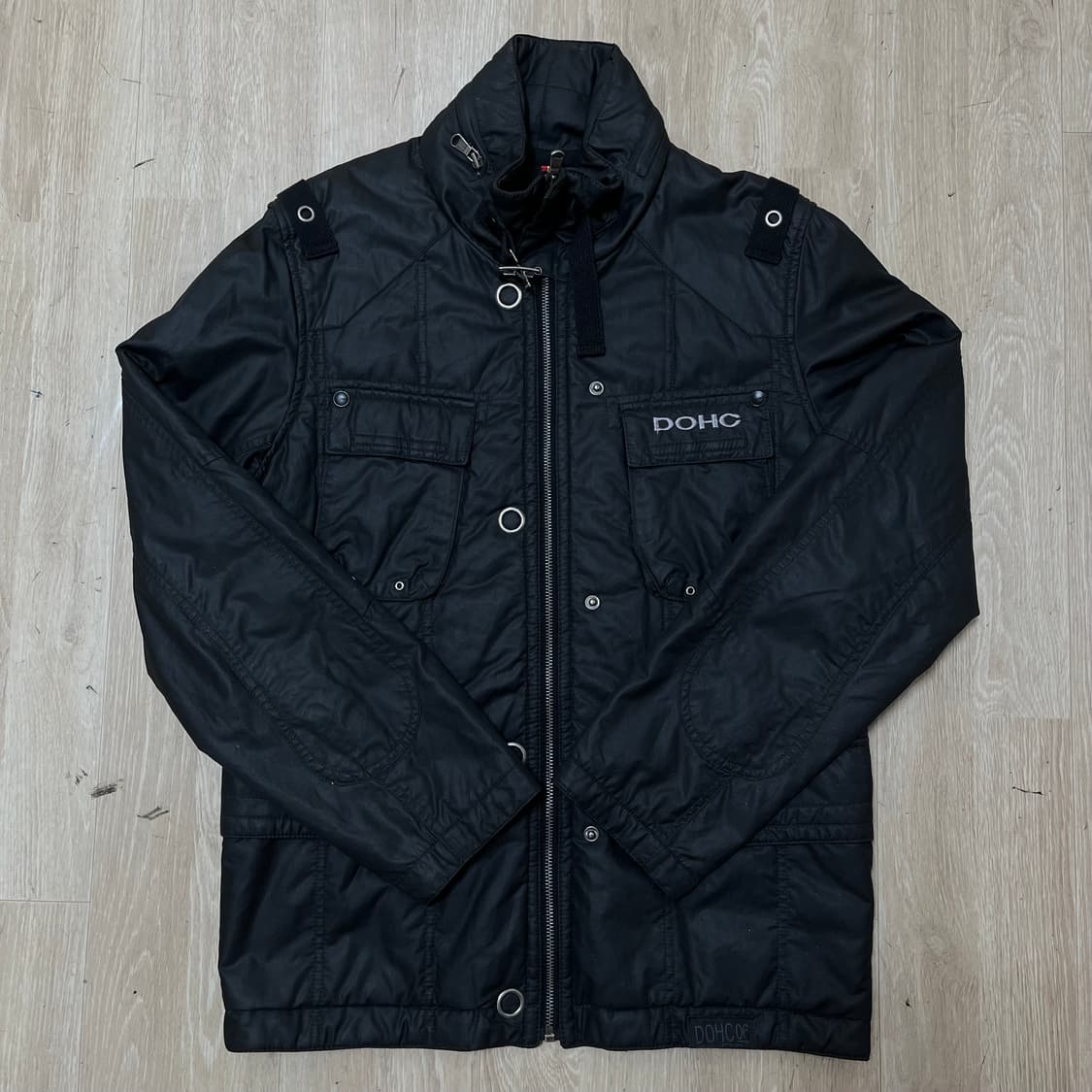 DOHC 포켓 야상 점퍼 자켓 블랙 M(95) 상품이미지1