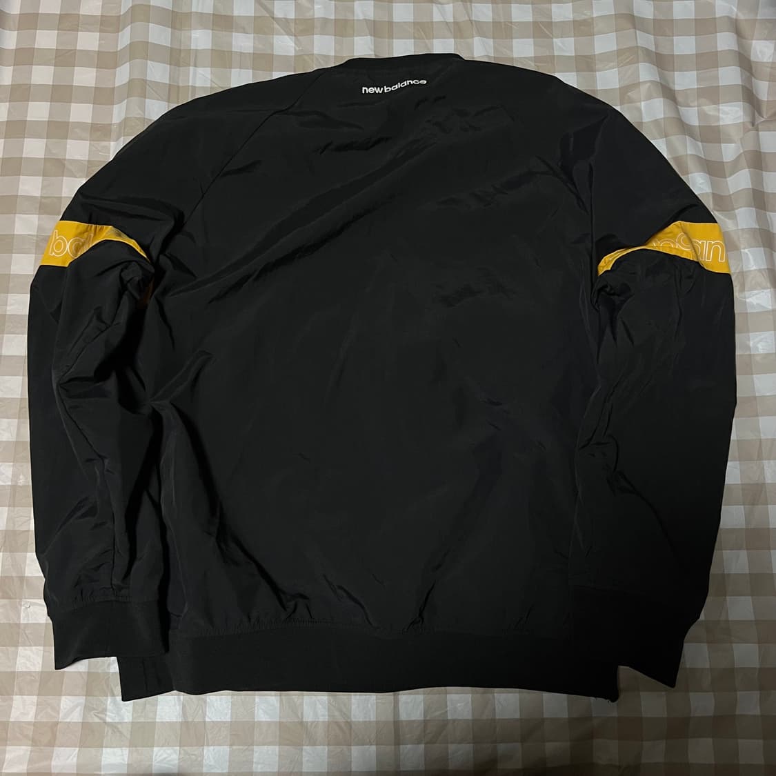 뉴발란스 긴팔 웜업 100 풀오버 바람막이 트레이닝복 상품이미지3