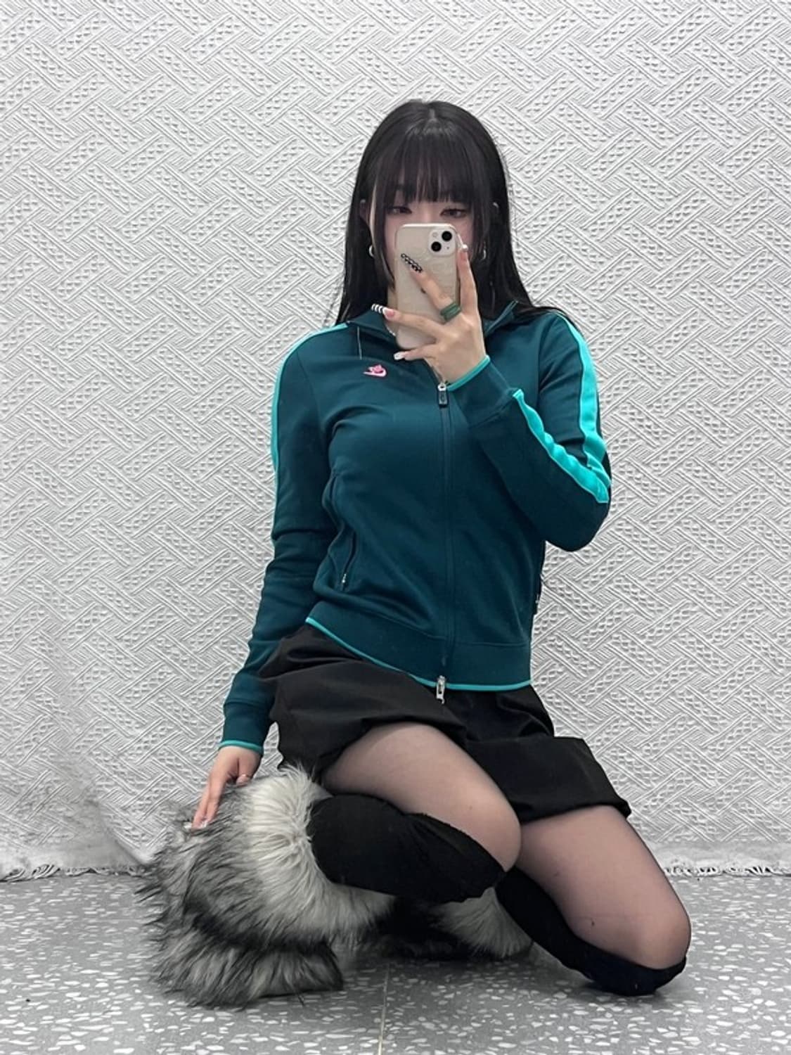 나이키 Y2K 레트로 00's 민트코어 져지 집업 M C10560 상품이미지2