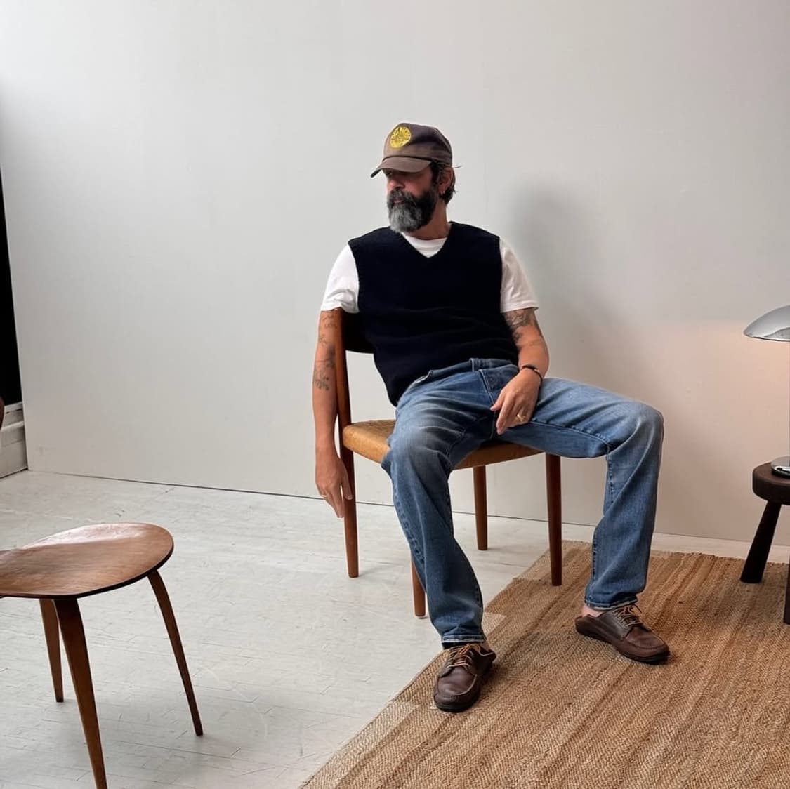 Knickerbocker 니키보커 / 네이비 스웨터 베스트 / XL 상품이미지1