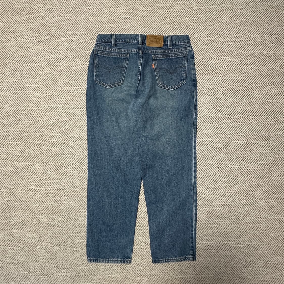 LEVI'S 550 90's usa made orangetab denim 상품이미지2