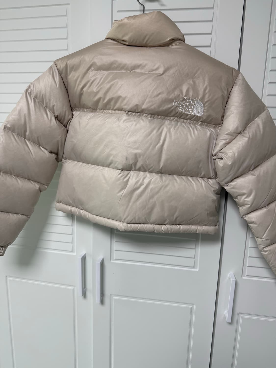 (새상품) 노스페이스 눕시 숏 자켓 샌드 쉘 상품이미지3