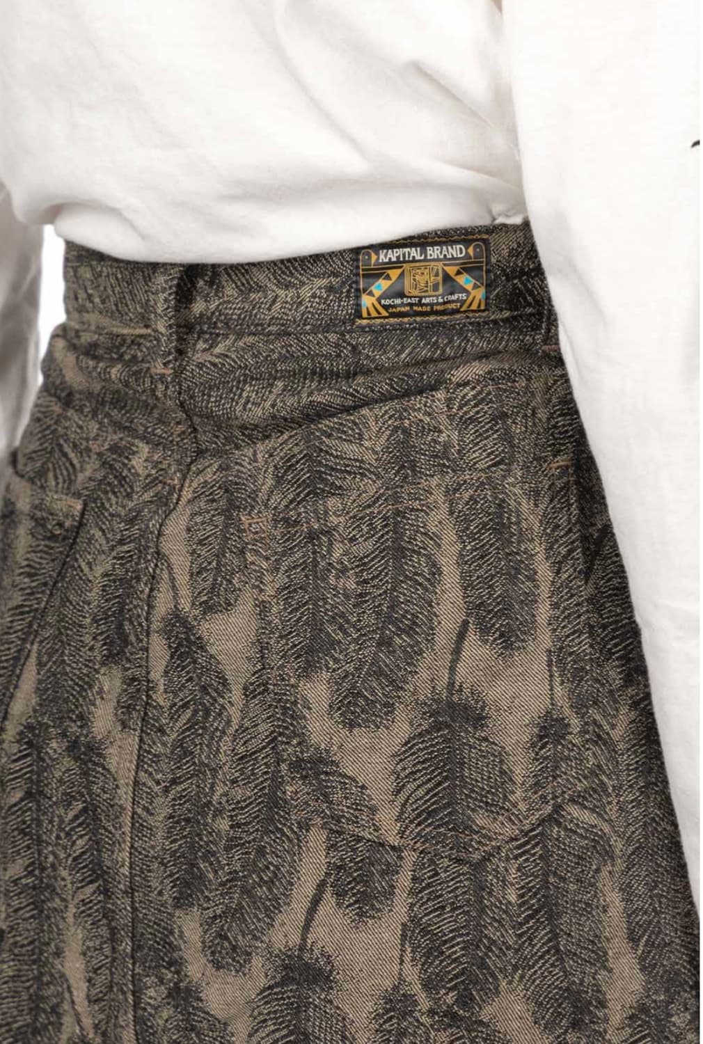 kapital 캐피탈 12OZ MAGPIE DENIM HIGH WAIST 상품이미지4