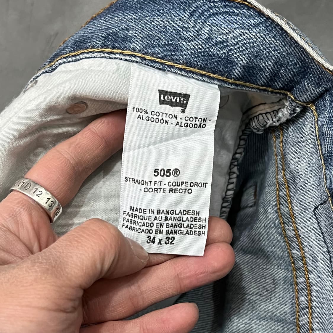  리바이스 505 데님 팬츠 y15213 상품이미지8