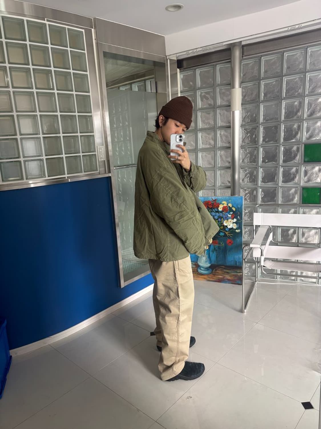 TUCK WIDE TROUSERS ORSLOW 턱 와이드 팬츠 상품이미지5