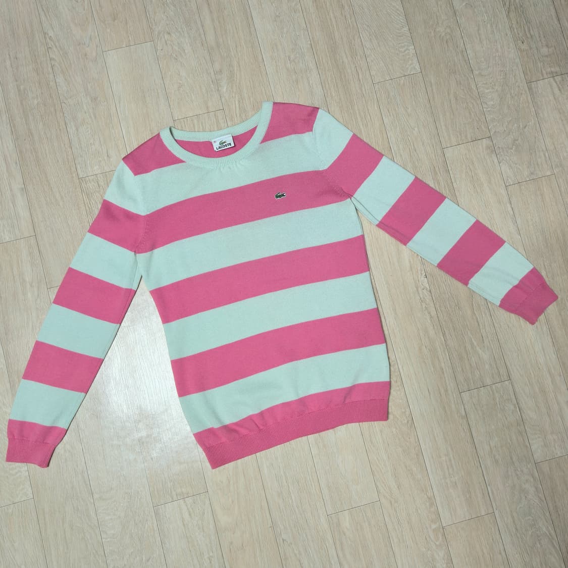 95) 라코스테 울혼방 스트라이프 니트 상품이미지2