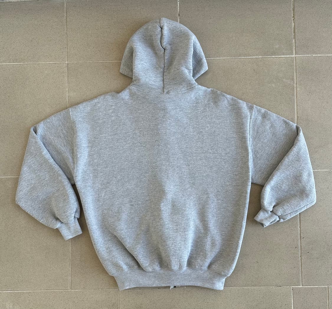 90s 빈티지 러셀 후드집업 그레이 XL USA 상품이미지2