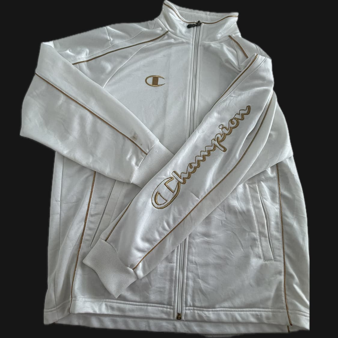 챔피온 화이트 골드 져지 상품이미지1