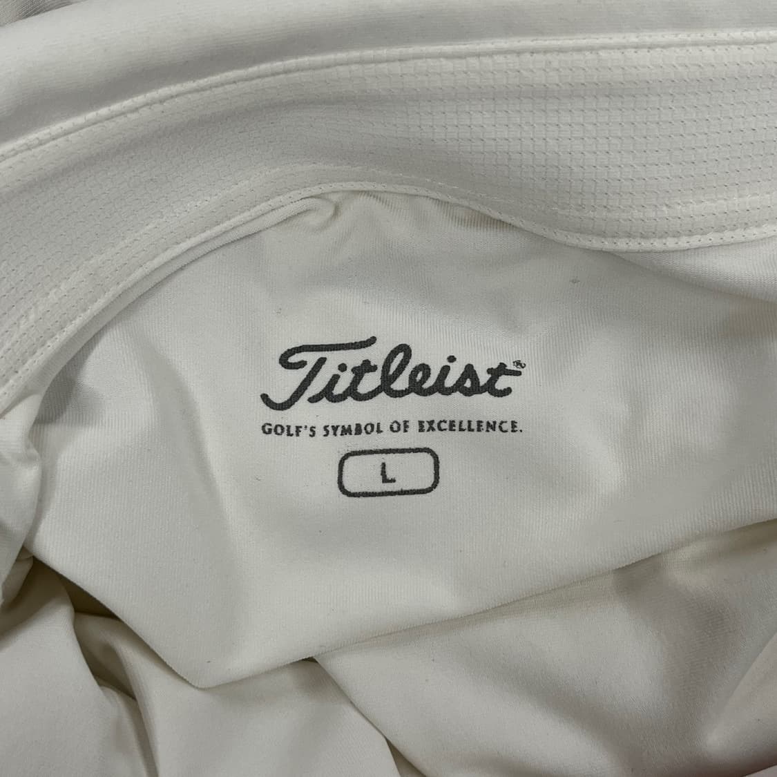 [정품/L] 타이틀리스트 화이트 긴팔 골프웨어 b19 상품이미지6