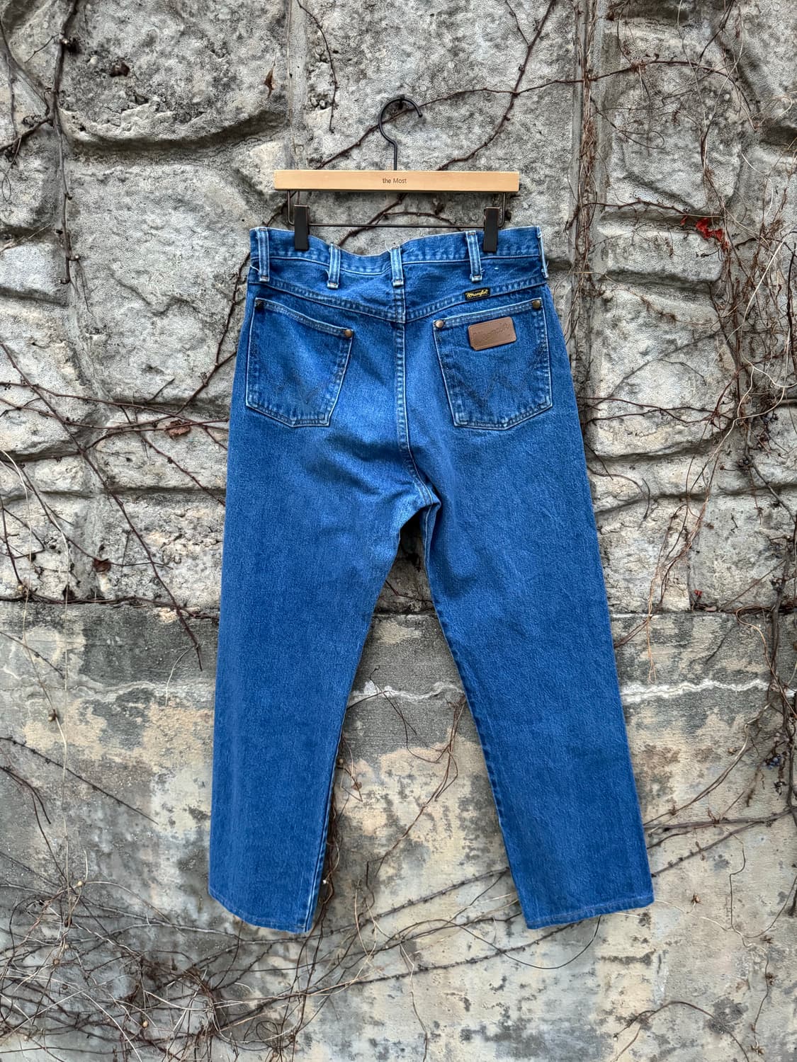 80s 랭글러 usa 빈티지 13mwz 카우보이컷 웨스턴 데님 팬츠 상품이미지2