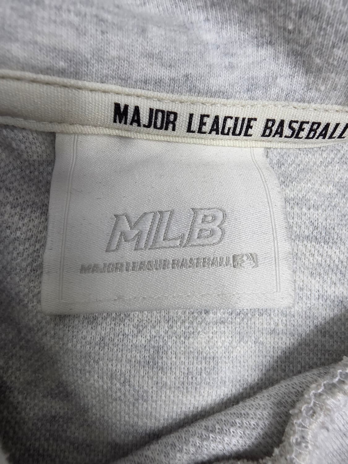 [프립]M/MLB 회색 배색 후드티 상품이미지7