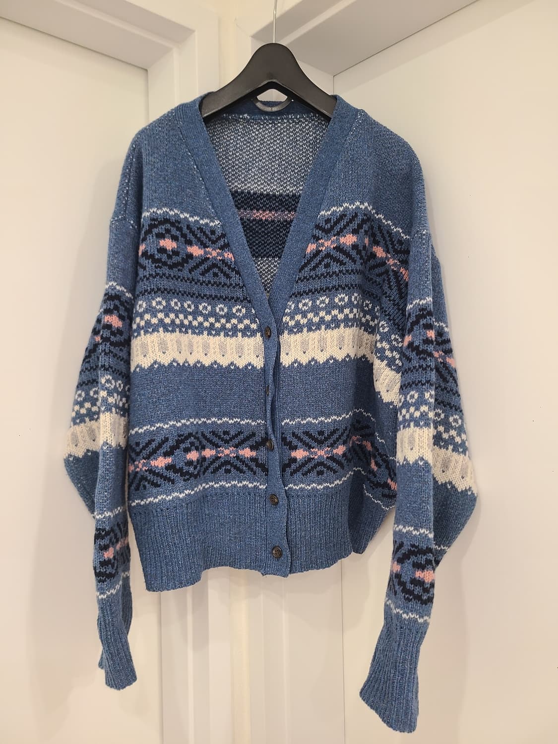 빅사이즈 노르딕 가디건 상품이미지1