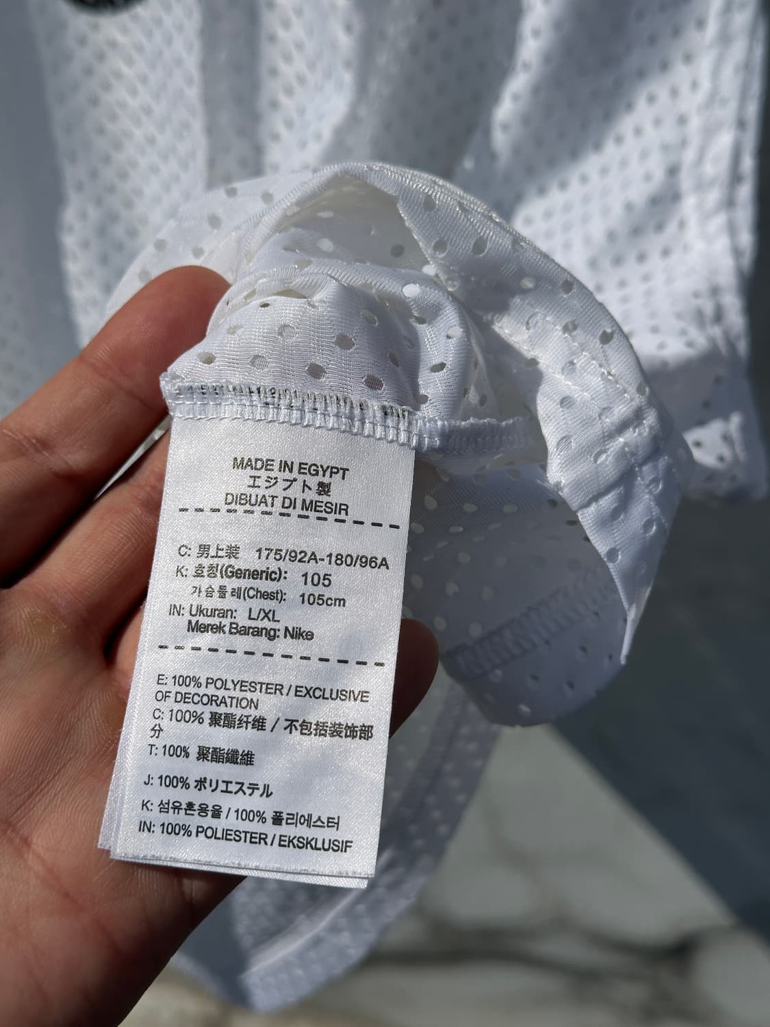 [L-XL] 나이키 메쉬 러닝 싱글렛 나시 상품이미지5