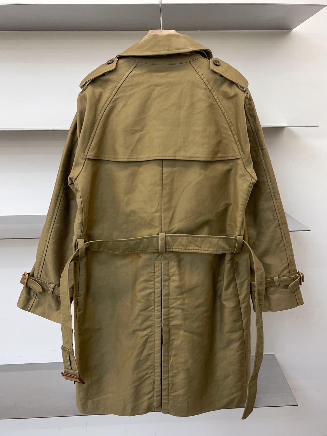 더 슈페리어 레이버 스페인군 트렌치 코트 상품이미지3