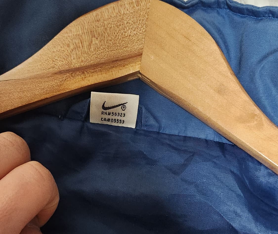 XL 나이키 90s 빅로고 올드스쿨 스카이블루 바람막이 자켓 상품이미지9