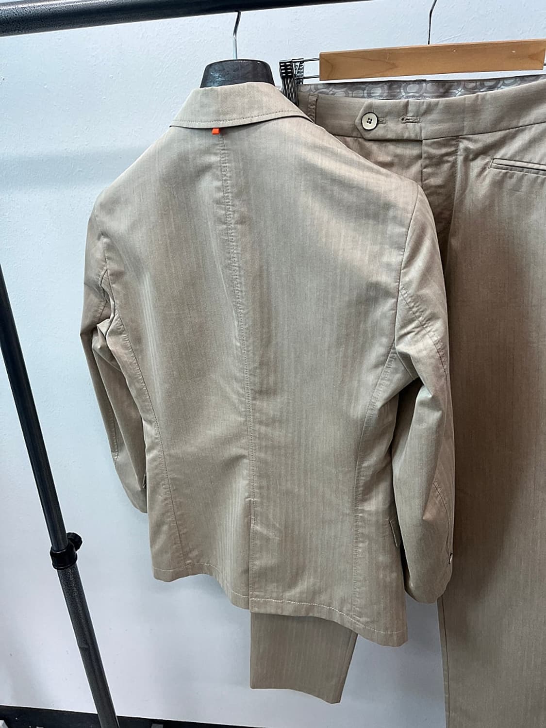 슬95,30) 보스 린넨 셋업슈트  상품이미지6