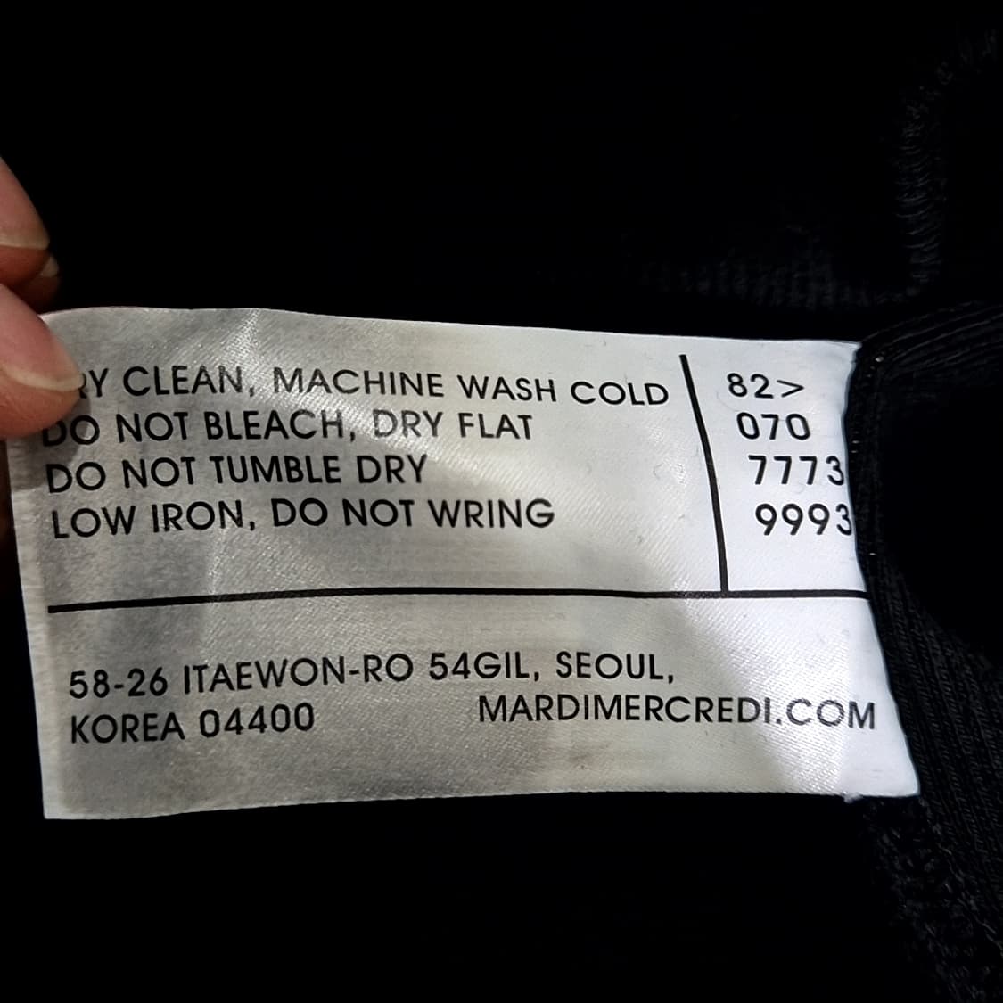 Mardi Mercredi 마르디 메크르디 체리 맨투맨 상품이미지5