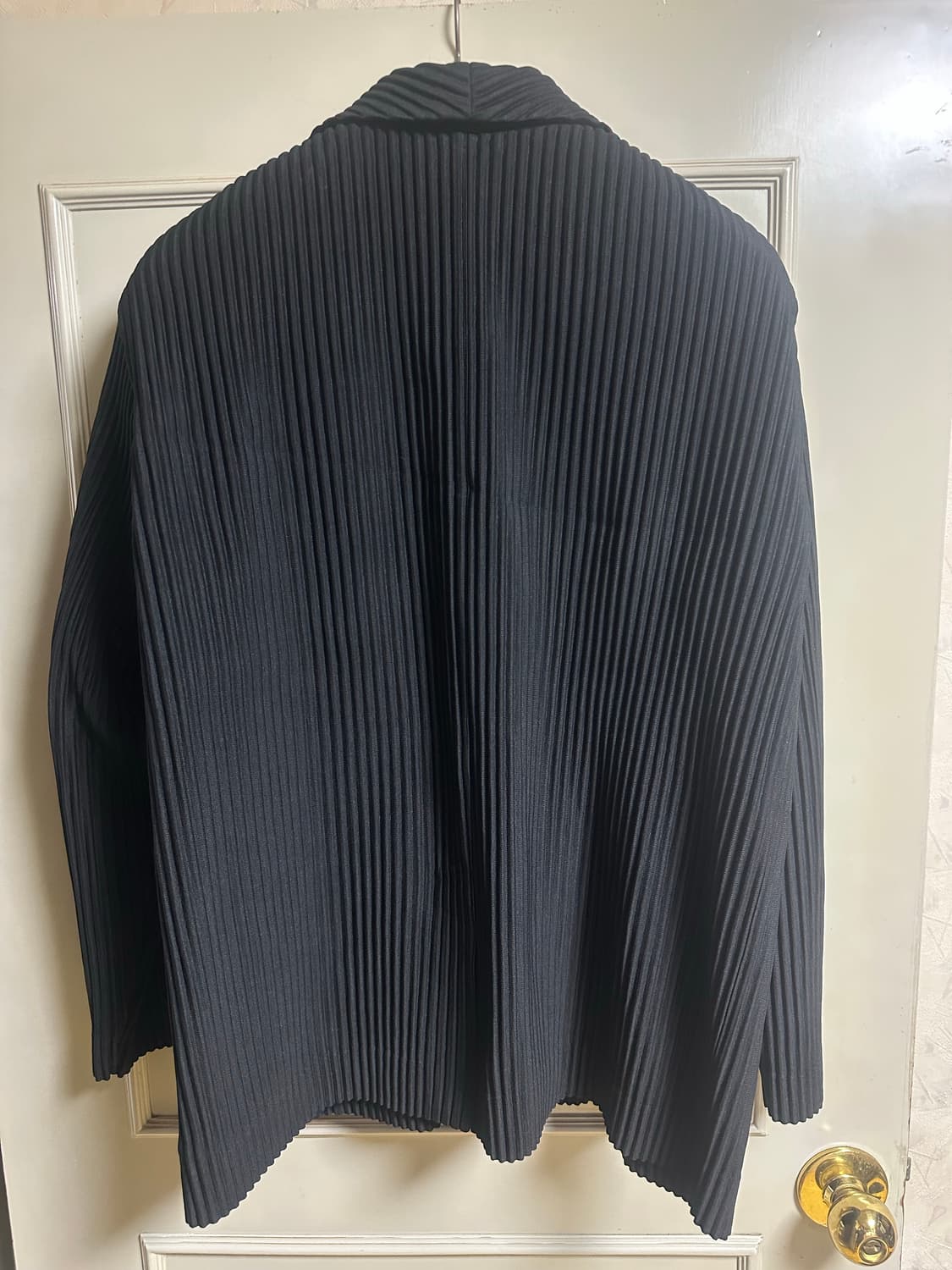 옴므플리세 블랙 셋업 상품이미지2