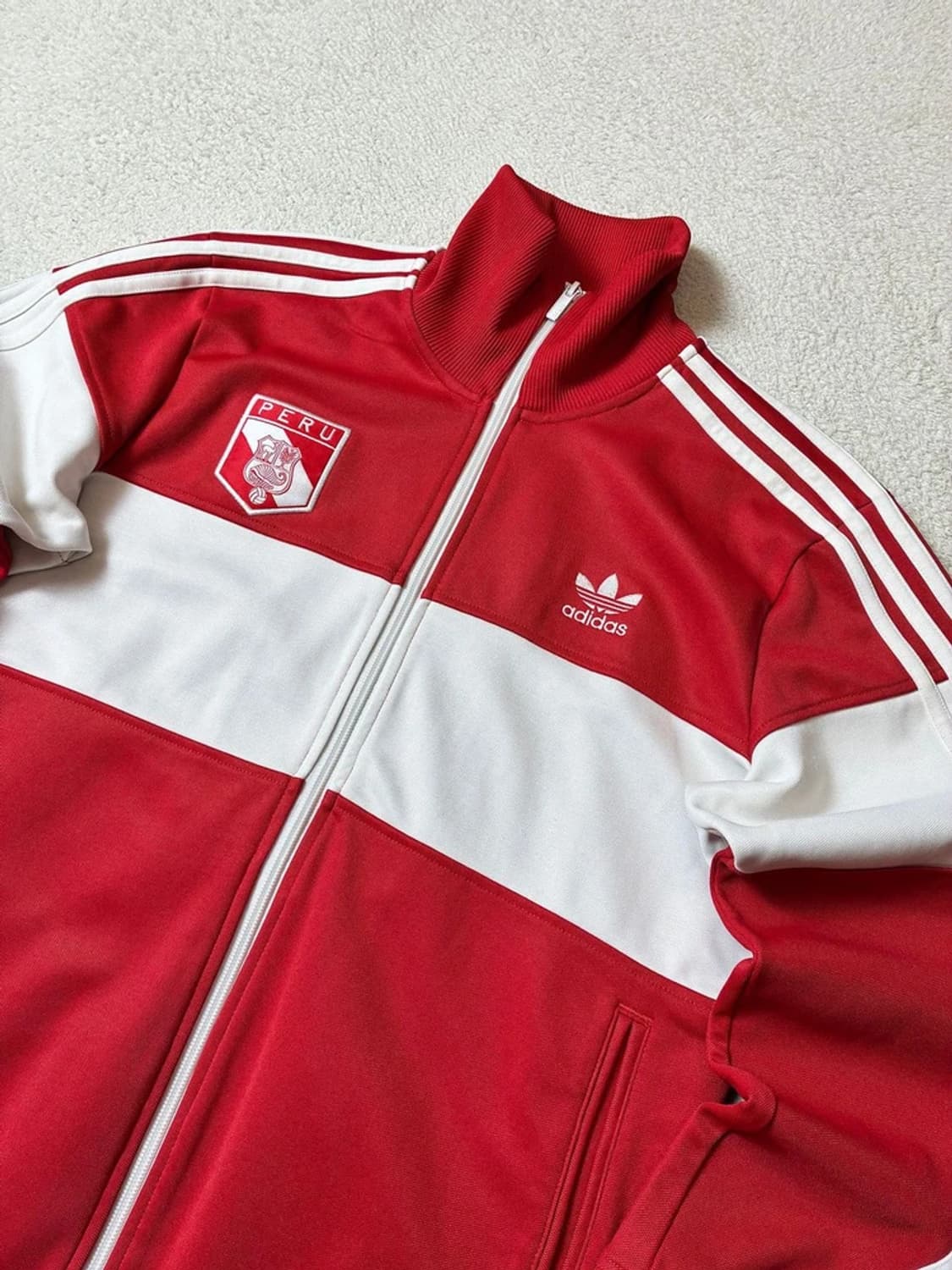 아디다스 06-07 페루 화이트탭 빈티지 트랙탑 자켓 PN7385 상품이미지5