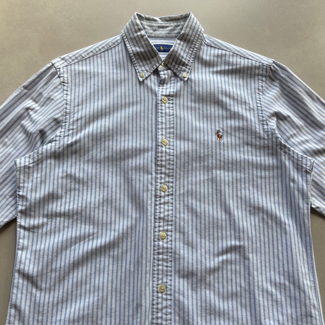 [M]폴로 랄프로렌 스트라이프 옥스포드 셔츠 상품이미지4
