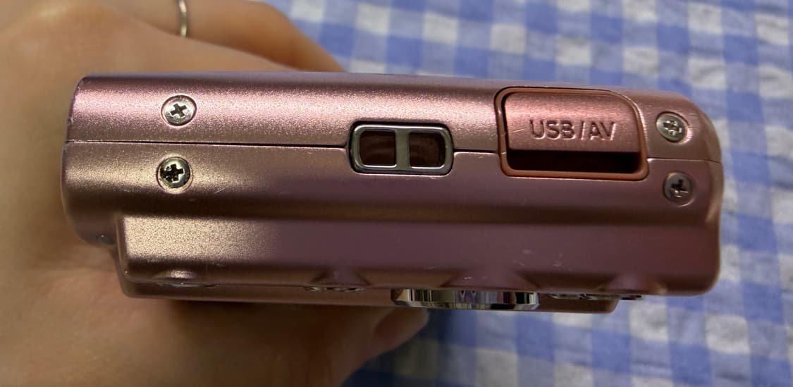 카시오 엑슬림z400 핑크(로즈골드) 상품이미지5