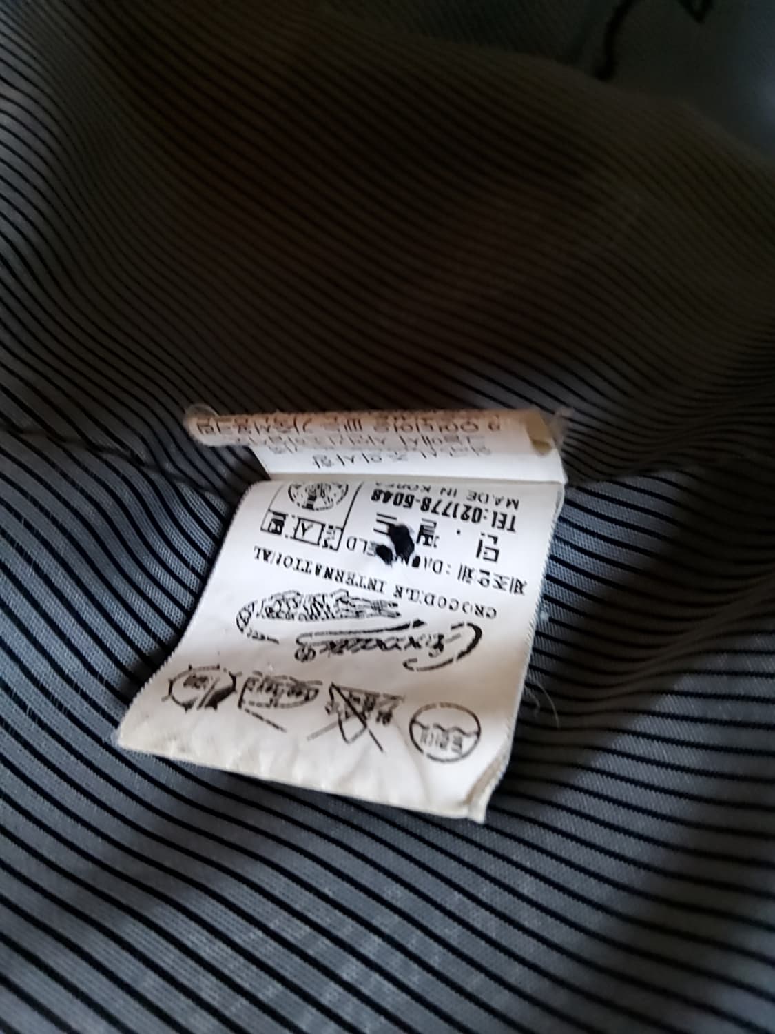 Original Crocodile 스컬 가죽자켓 95 m 상품이미지8