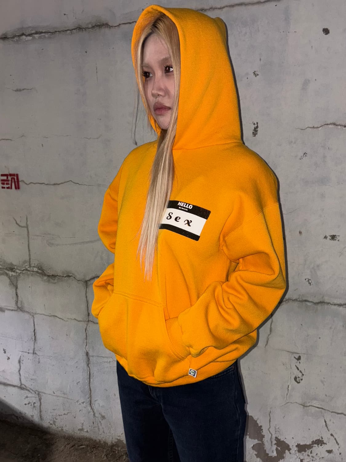 90s 디스커스 어슬레틱 후드티 커스텀 상품이미지3