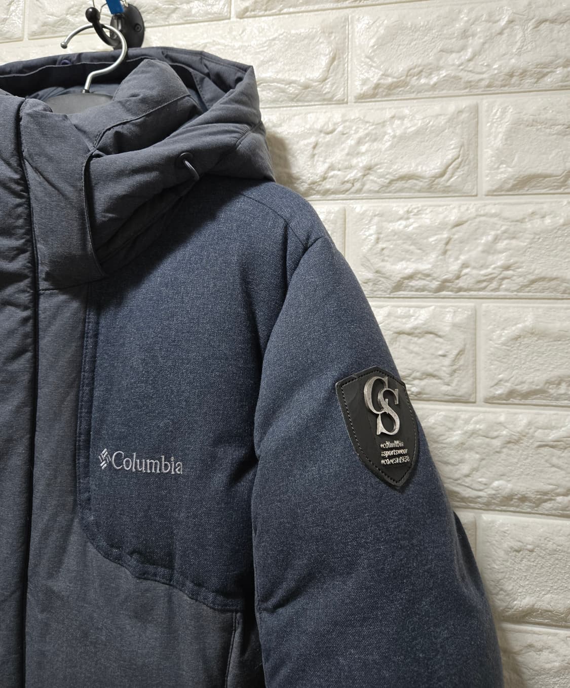 컬럼비아 옴니히트 발열 구스다운 패딩코트 95 상품이미지6