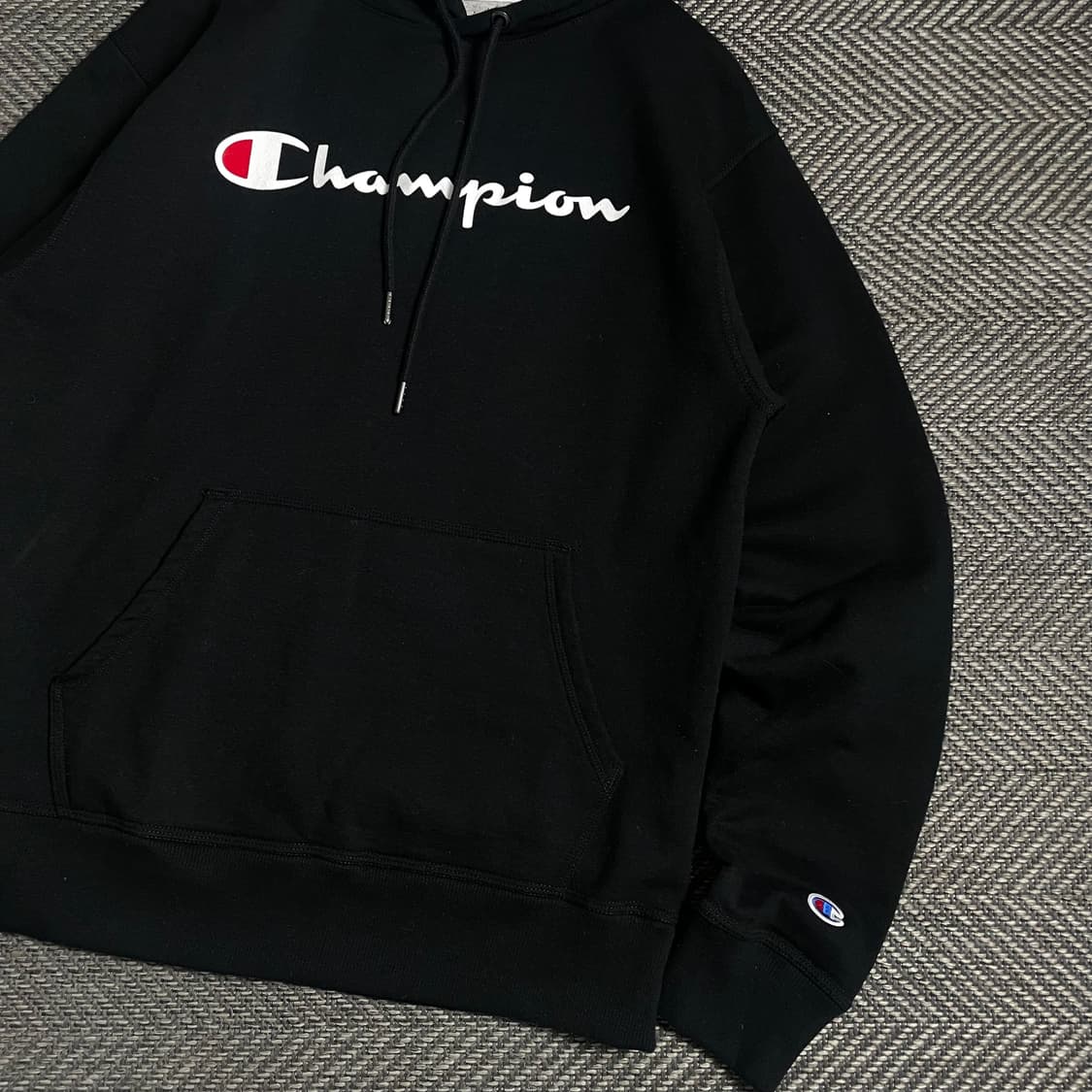 챔피온 스펠아웃 박시핏 빅로고 후드 티셔츠o 4829 상품이미지2