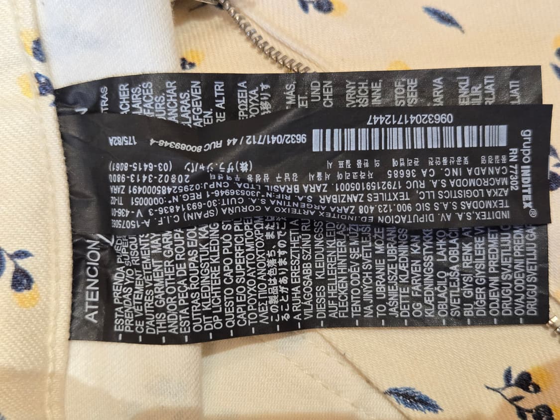 [무료배송]자라 USA12 여성 스판 하이웨이스트 와이드 팬츠 바지 상품이미지8