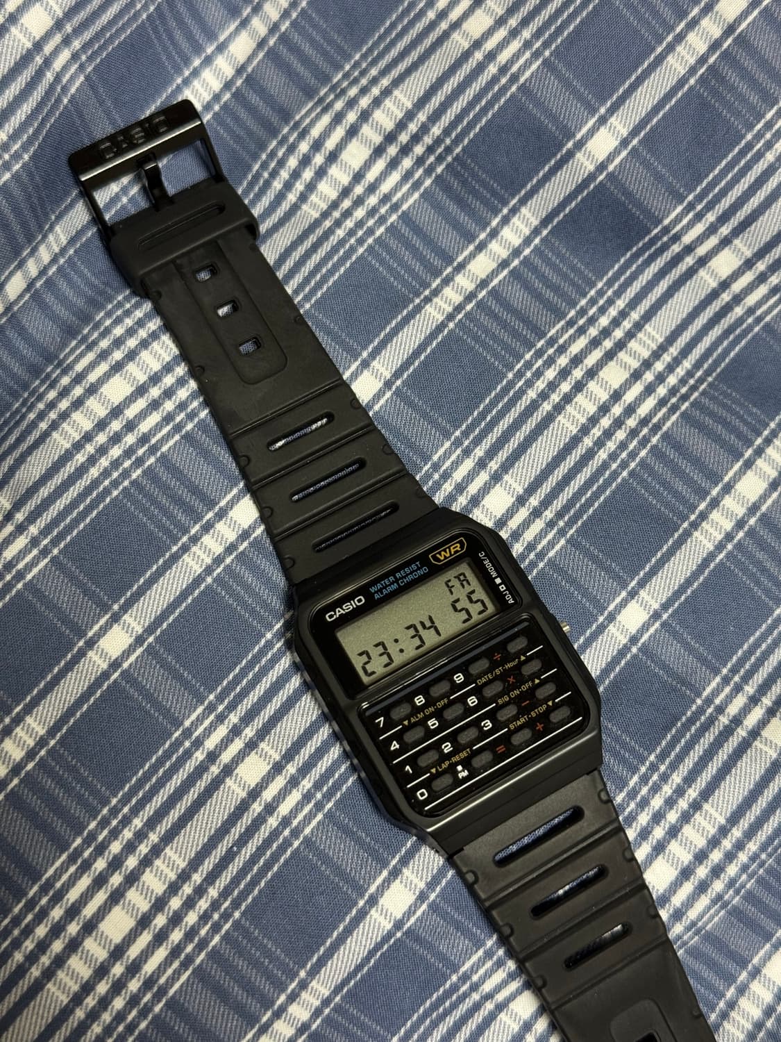 카시오 CA-53W-1Z 계산기 시계 상품이미지1