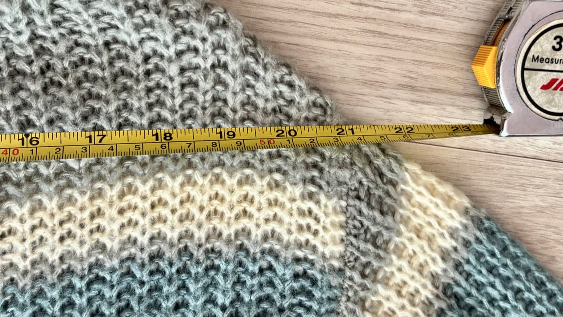 Skyblue boat neck Long knit 상품이미지3