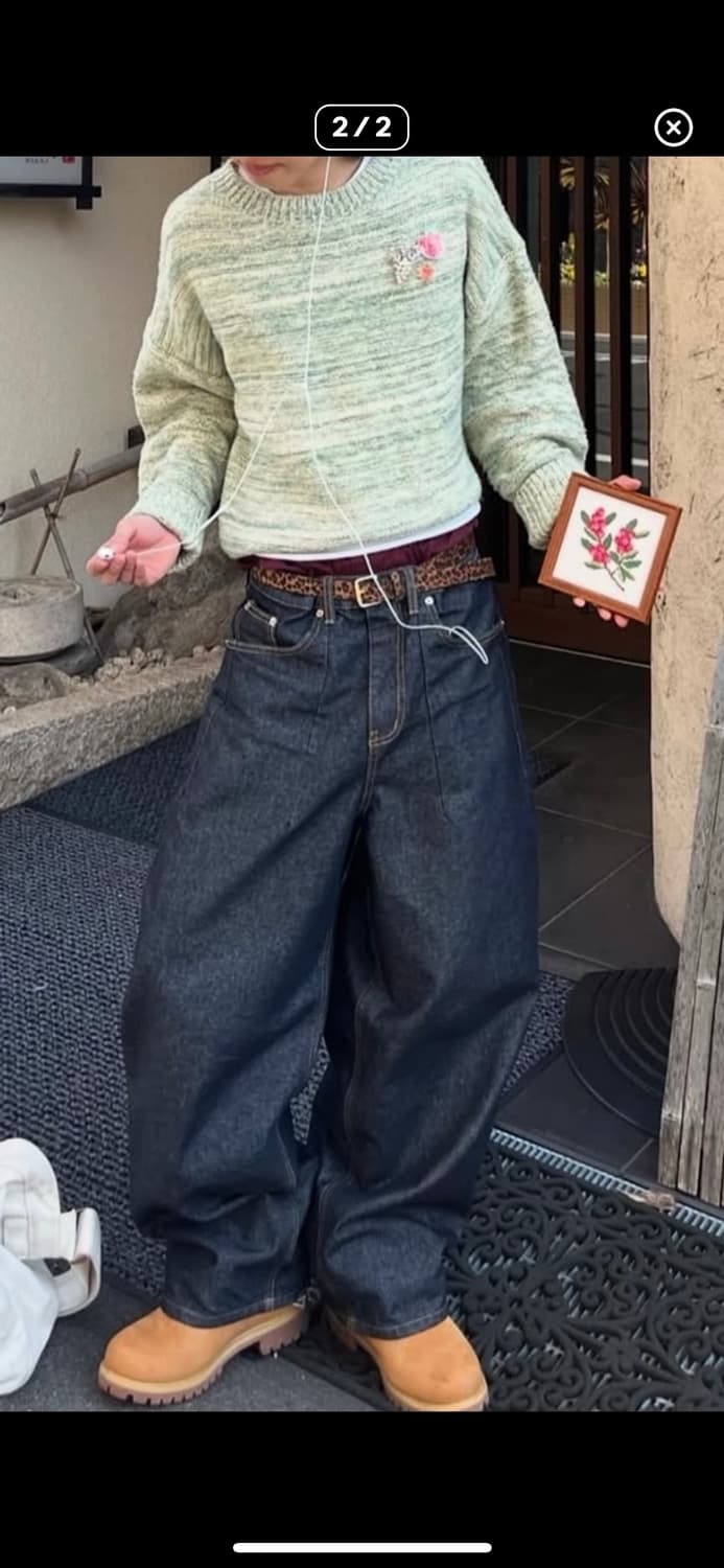 송치 레오파드 벨트 상품이미지2