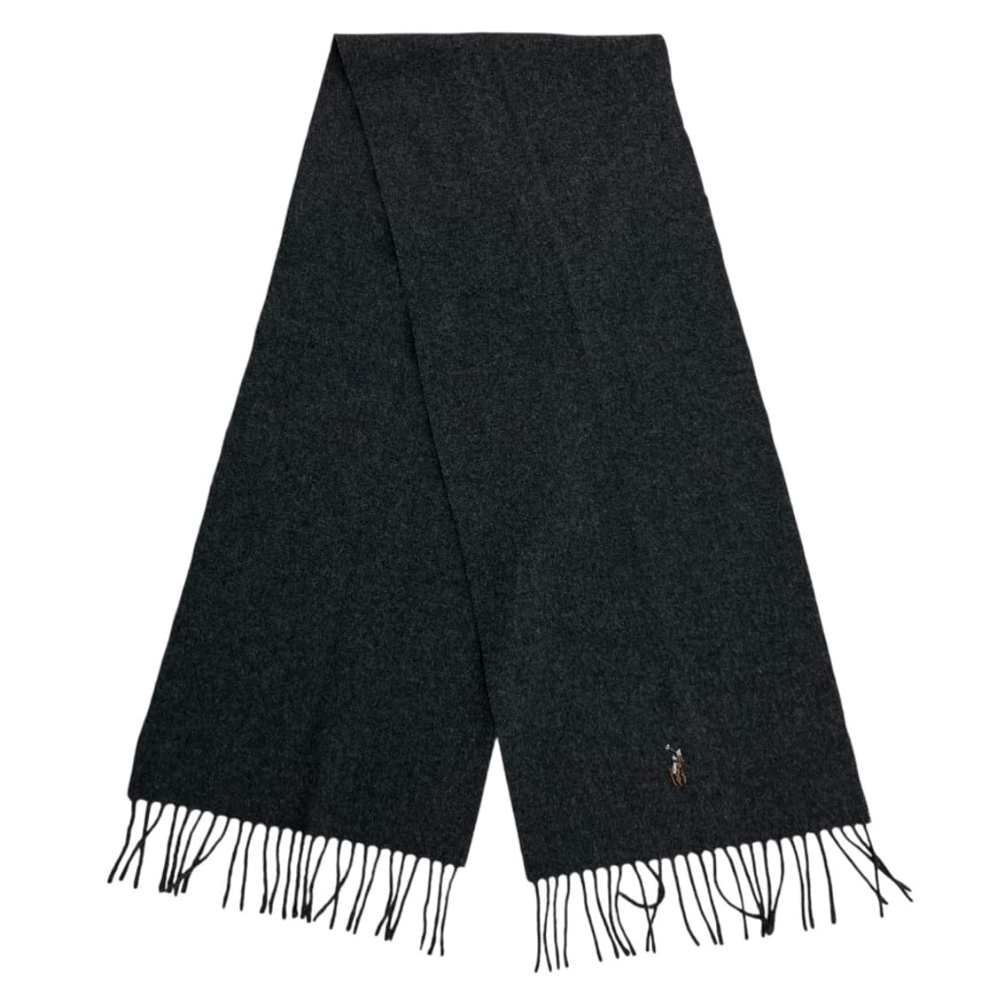 폴로 랄프로렌 옥스포드 그레이 램스울 머플러 상품이미지3