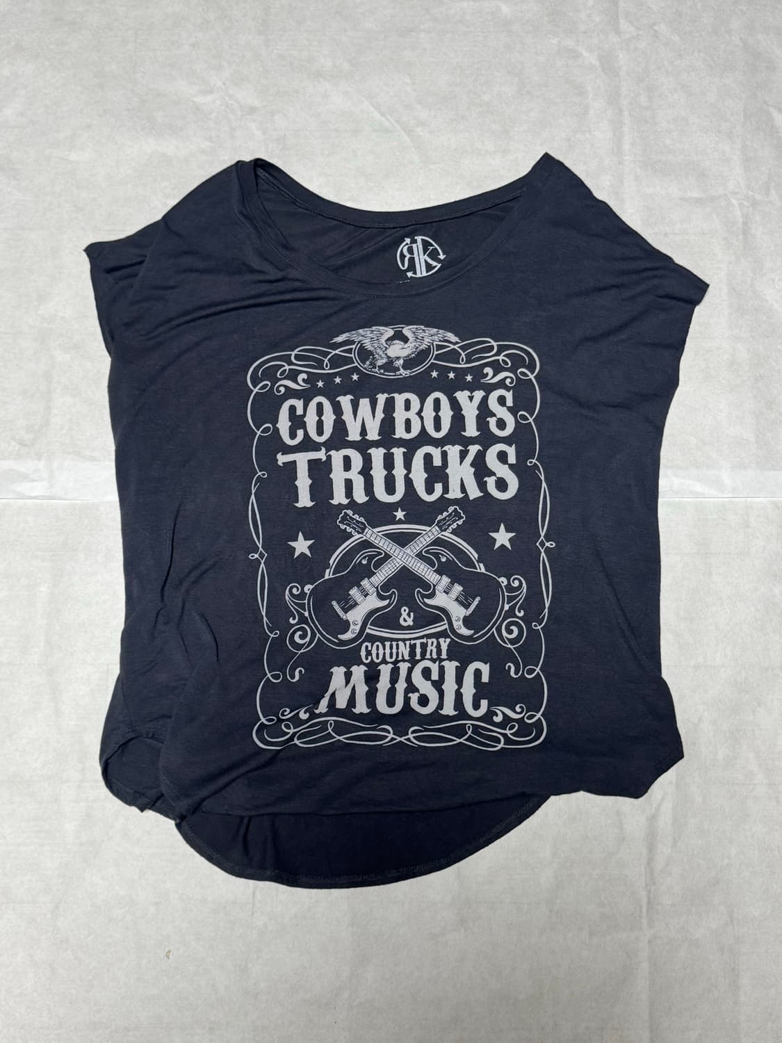 Rock Style Printed Design T-Shirt 상품이미지1